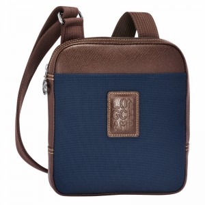 Longchamp Boxford XS Erkek Çapraz Askılı Çanta Mavi Türkiye | L1712080127-