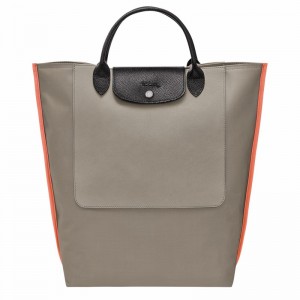 Longchamp Cabas Longchamp M Erkek Tote Çanta Gri Türkiye | 10264093266-