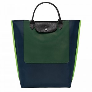 Longchamp Cabas Longchamp M Erkek Tote Çanta Lacivert Türkiye | 10264093006-