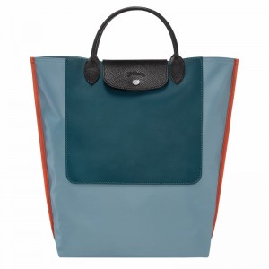 Longchamp Cabas Longchamp M Erkek Tote Çanta Mavi Türkiye | 10264093427-