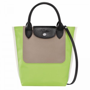 Longchamp Cabas Longchamp XS Kadın Tote Çanta Yeşil Türkiye | 10263093355