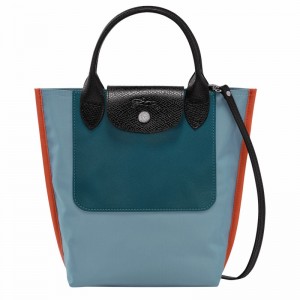 Longchamp Cabas Longchamp XS Kadın Tote Çanta Mavi Türkiye | 10263093427