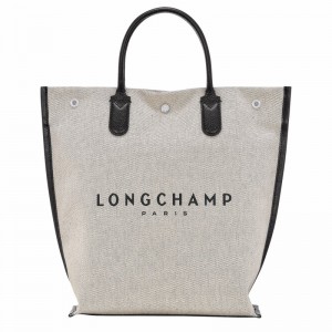 Longchamp Essential M Erkek Tote Çanta Beyaz Türkiye | 10211HSG037-