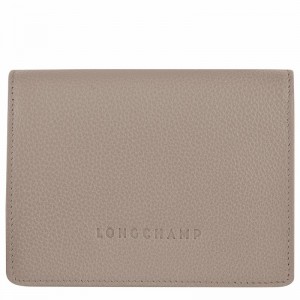 Longchamp Le FOULONNÉ Erkek Cüzdan Gri Türkiye | 30021021P55-