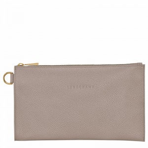 Longchamp Le FOULONNÉ Erkek Kese Çanta Gri Türkiye | L2541021P55-