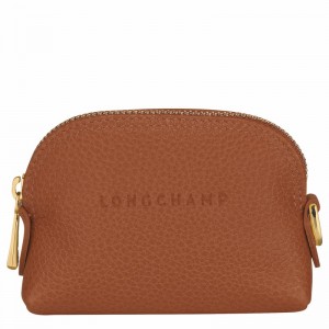 Longchamp Le FOULONNÉ Kadın Bozuk Para Cüzdanı Caramel Türkiye | L3686021121