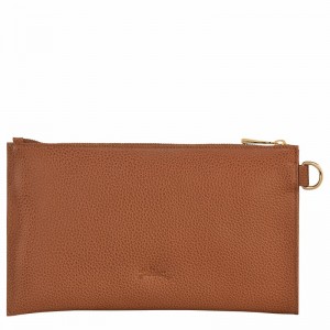 Longchamp Le FOULONNÉ Kadın Kese Çanta Caramel Türkiye | L2541021121