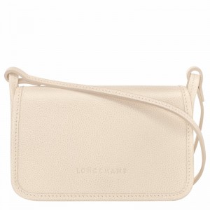 Longchamp Le FOULONNÉ XS Kadın Clutch Beyaz Türkiye | 10133021555