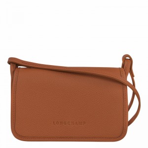 Longchamp Le FOULONNÉ XS Kadın Clutch Caramel Türkiye | 10133021121