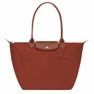 Longchamp Le Pliage Green L Kadın Tote Çanta Kahverengi Türkiye | L1899919404