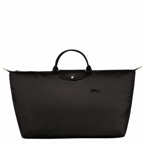 Longchamp Le Pliage Green M Erkek Seyahat Çantası Siyah Türkiye | L1625919001-