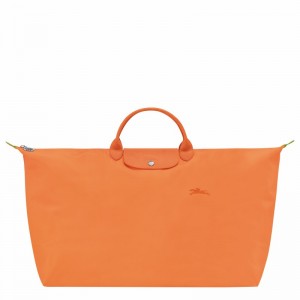 Longchamp Le Pliage Green M Erkek Seyahat Çantası Turuncu Türkiye | L1625919P54-