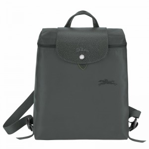 Longchamp Le Pliage Green M Erkek Sırt Çantası Koyu Gri Türkiye | L1699919P66-