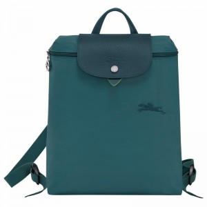 Longchamp Le Pliage Green M Erkek Sırt Çantası Tavuskuşu Türkiye | L1699919P89-