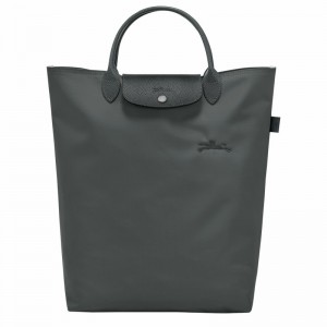 Longchamp Le Pliage Green M Erkek Tote Çanta Koyu Gri Türkiye | 10168919P66-