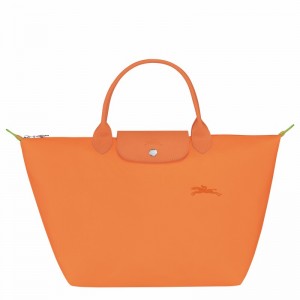 Longchamp Le Pliage Green M Kadın El Çantası Turuncu Türkiye | L1623919P54