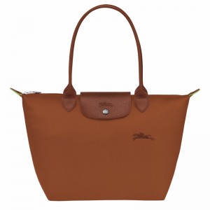 Longchamp Le Pliage Green M Kadın Tote Çanta Kahverengi Türkiye | L2605919504