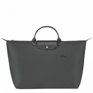 Longchamp Le Pliage Green S Erkek Seyahat Çantası Koyu Gri Türkiye | L1624919P66-