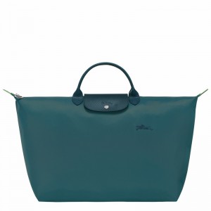 Longchamp Le Pliage Green S Erkek Seyahat Çantası Tavuskuşu Türkiye | L1624919P89-