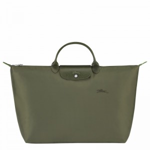 Longchamp Le Pliage Green S Erkek Seyahat Çantası Yeşil Türkiye | L1624919479-