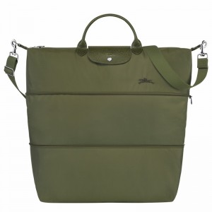 Longchamp Le Pliage Green expandable Erkek Seyahat Çantası Yeşil Türkiye | L1911919479-