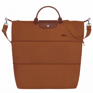 Longchamp Le Pliage Green expandable Erkek Seyahat Çantası Kahverengi Türkiye | L1911919504-