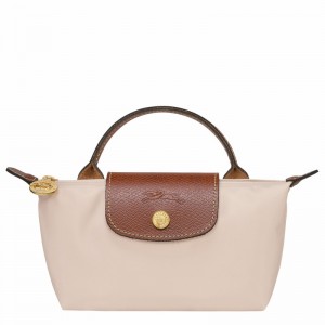 Longchamp Le Pliage Original Kadın Kese Çanta Beyaz Türkiye | 34175089P71