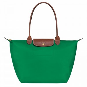 Longchamp Le Pliage Original L Kadın Tote Çanta Yeşil Türkiye | L1899089P88