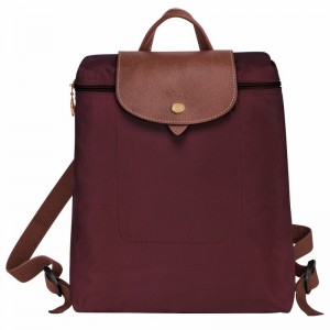 Longchamp Le Pliage Original M Erkek Sırt Çantası Bordo Türkiye | L1699089P87-