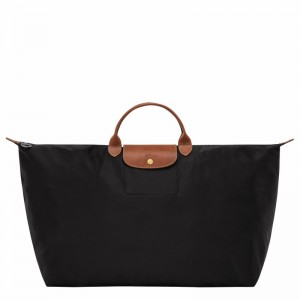 Longchamp Le Pliage Original M Kadın Seyahat Çantası Siyah Türkiye | L1625089001