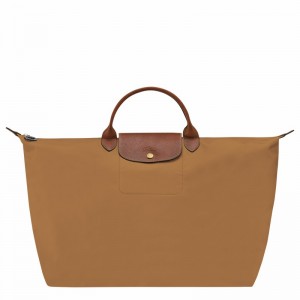 Longchamp Le Pliage Original S Erkek Seyahat Çantası Haki Türkiye | L1624089P86-