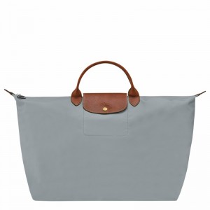 Longchamp Le Pliage Original S Kadın Seyahat Çantası Gri Türkiye | L1624089P80