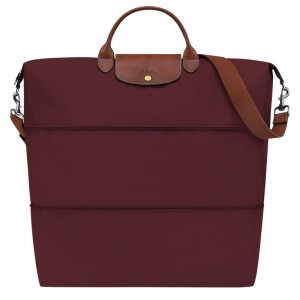 Longchamp Le Pliage Original expandable Erkek Seyahat Çantası Bordo Türkiye | L1911089P87-