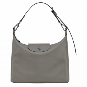 Longchamp Le Pliage Xtra M Kadın Hobo Çanta Gri Türkiye | 10189987P55