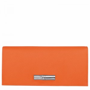 Longchamp Le Roseau Flap Kadın Cüzdan Turuncu Türkiye | L3044HFP017