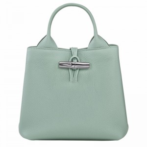 Longchamp Le Roseau S Kadın El Çantası Celadon Türkiye | 10273HFP282