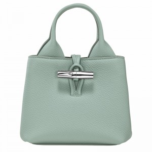 Longchamp Le Roseau XS Kadın El Çantası Celadon Türkiye | 10278HFP282