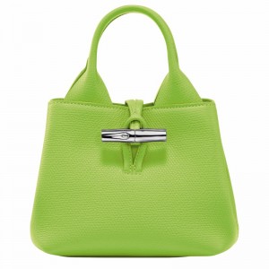 Longchamp Le Roseau XS Kadın El Çantası Yeşil Türkiye | 10278HFP355