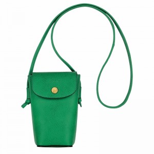 Longchamp ÉPURE Kadın Kılıf Yeşil Türkiye | 34193HYZ129