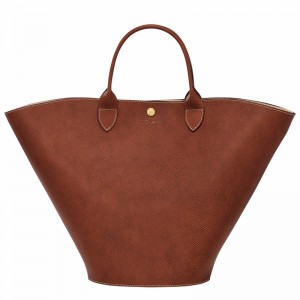 Longchamp ÉPURE XL Kadın Tote Çanta Kahverengi Türkiye | 10260HYZ035