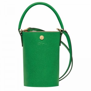 Longchamp ÉPURE XS Kadın Çapraz Askılı Çanta Yeşil Türkiye | 10213HYZ129