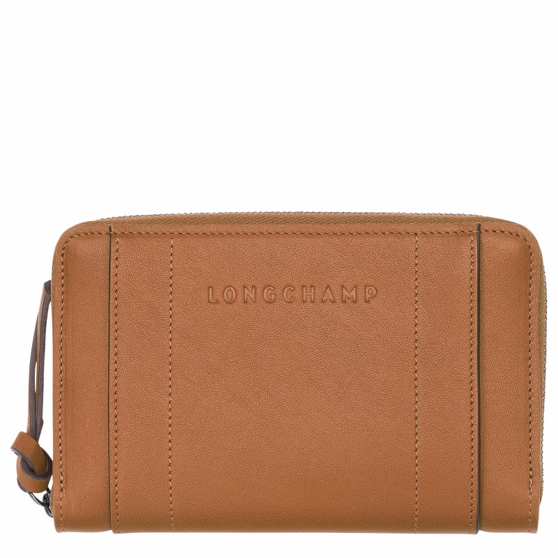 Longchamp 3D Kadın Cüzdan Bej Rengi Türkiye | L3622HCV016