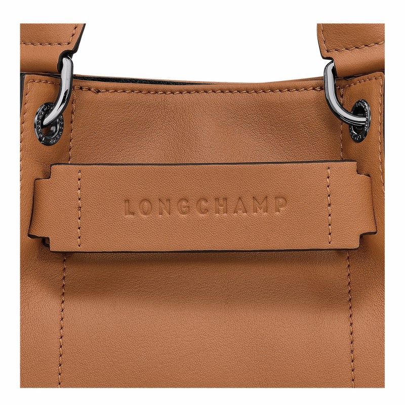 Longchamp 3D XS Kadın El Çantası Bej Rengi Türkiye | 10254HCV016