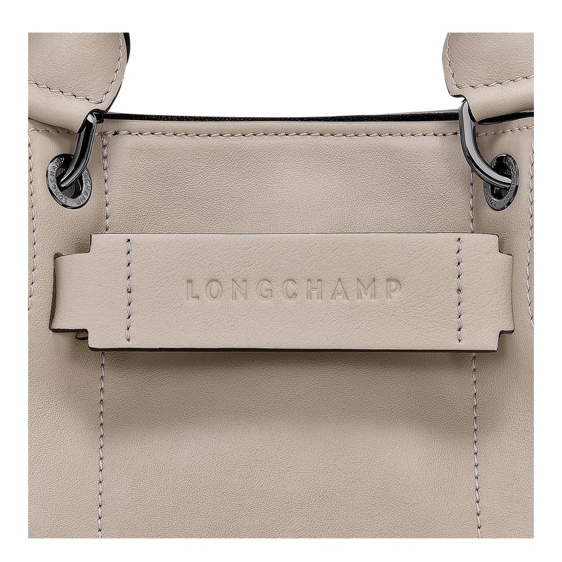 Longchamp 3D XS Kadın El Çantası Gri Türkiye | 10254HCV299