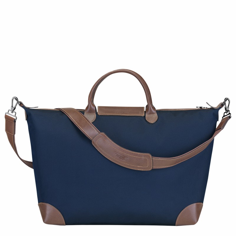 Longchamp Boxford S Erkek Seyahat Çantası Mavi Türkiye | L1624080127-