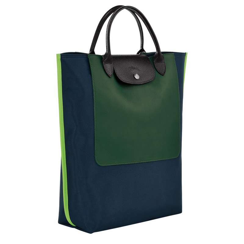 Longchamp Cabas Longchamp M Erkek Tote Çanta Lacivert Türkiye | 10264093006-