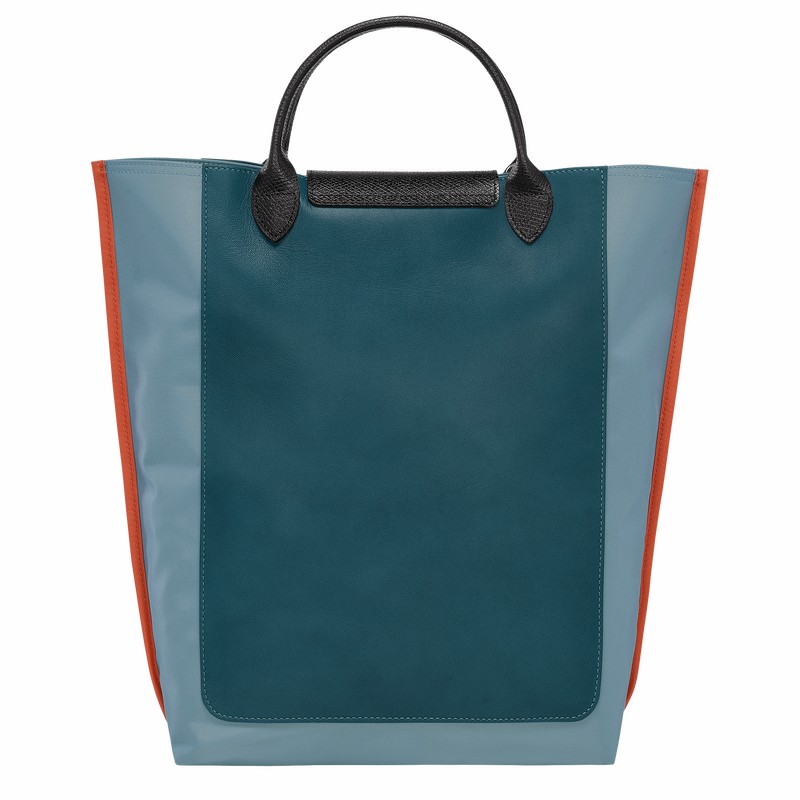 Longchamp Cabas Longchamp M Erkek Tote Çanta Mavi Türkiye | 10264093427-