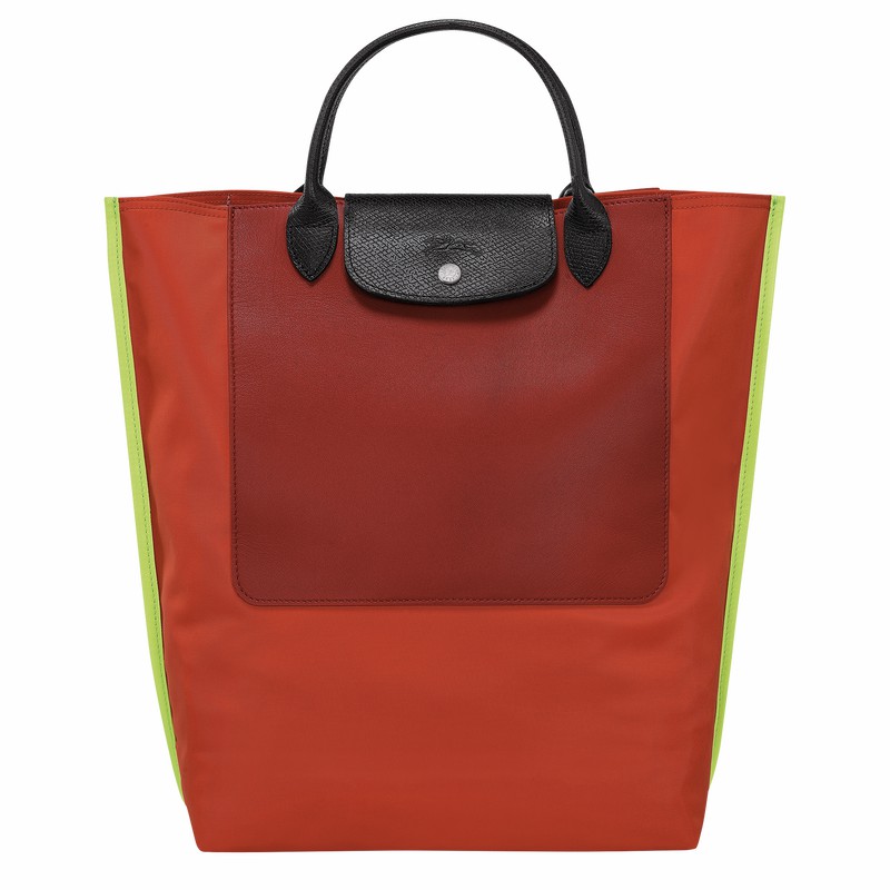 Longchamp Cabas Longchamp M Kadın Tote Çanta Turuncu Türkiye | 10264093461