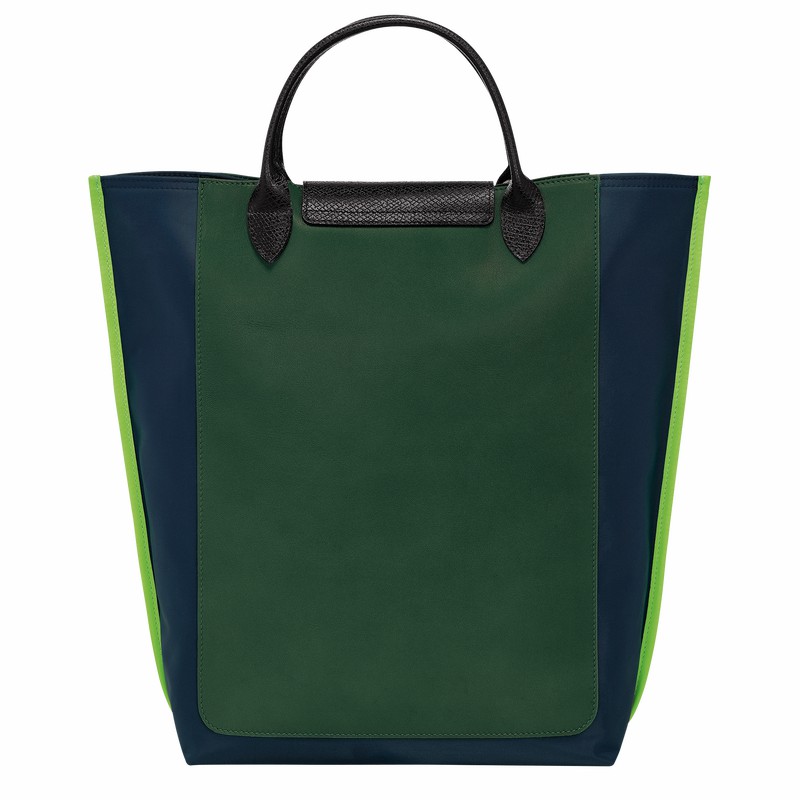 Longchamp Cabas Longchamp M Kadın Tote Çanta Lacivert Türkiye | 10264093006