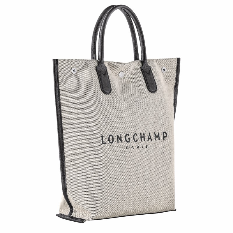 Longchamp Essential M Erkek Tote Çanta Beyaz Türkiye | 10211HSG037-